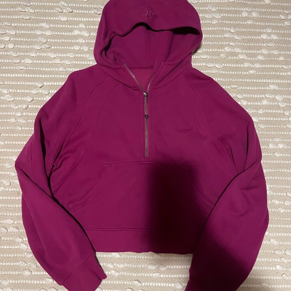 Lululemon scuba oversized half zip - Picture 2 of 3